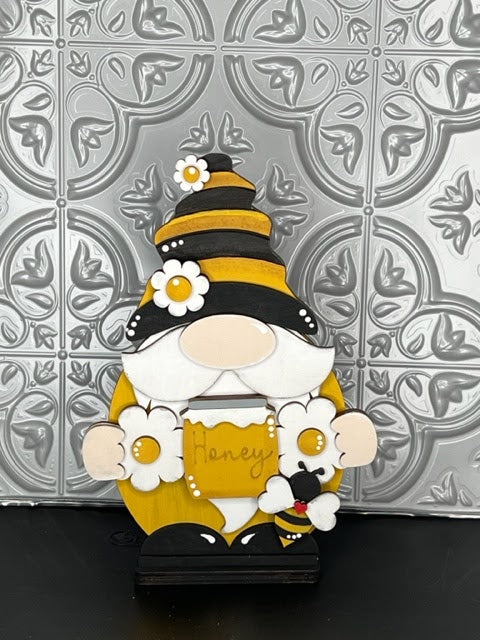 Painted Bee Kind Gnome