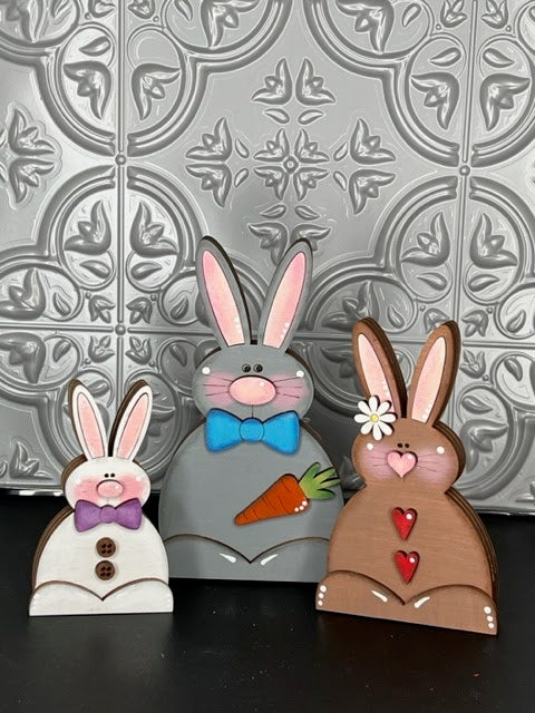 Trio Bunny Shelf Sitter